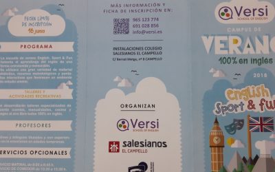 Campus de Verano 100% en inglés 2018 en Salesianos El Campello